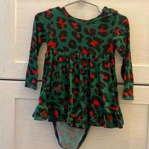 Posh Peanut Whitley Grace Bodysuit Dress 12-18M